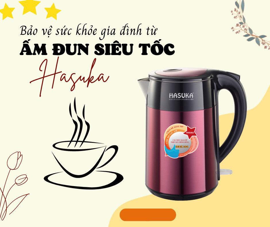 Cách Khử Mùi Cho Ấm Siêu Tốc Mới Mua Về